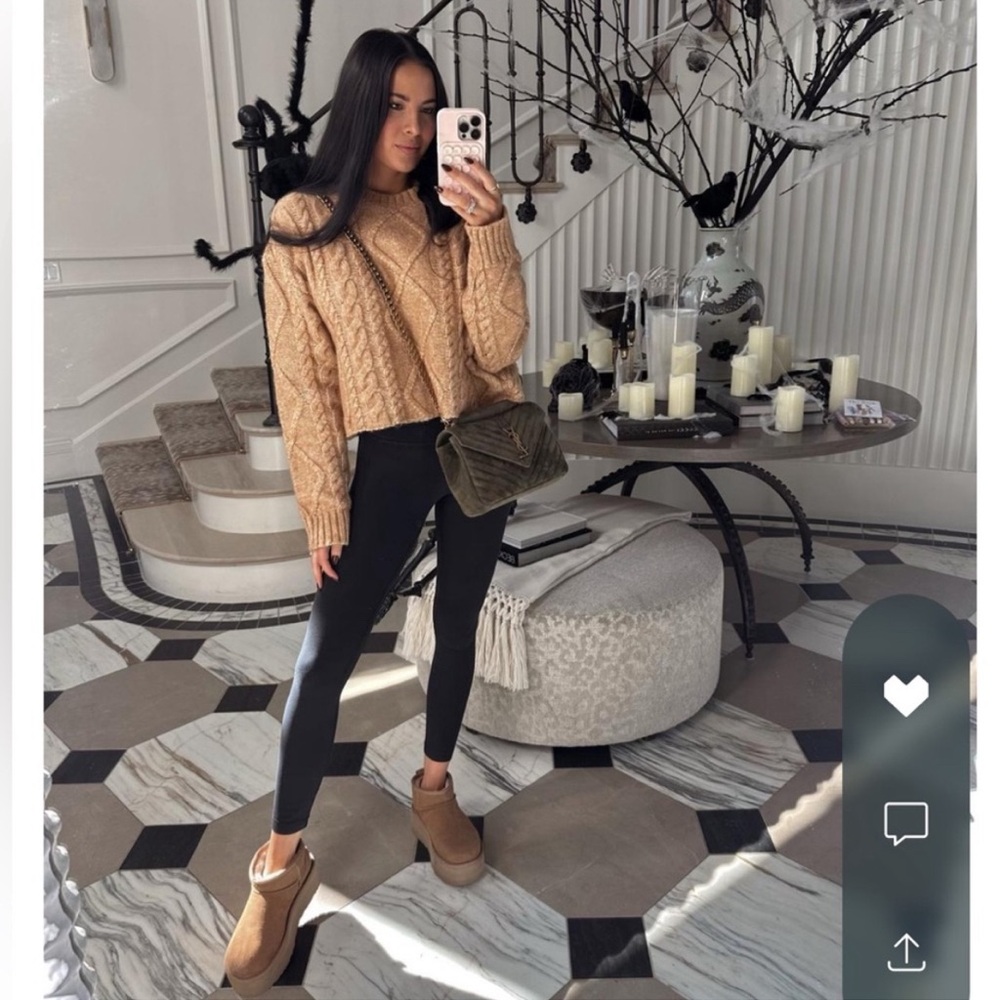 Rachel Parcell Cable Knit Sweater